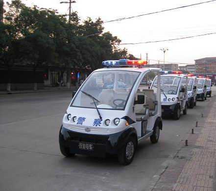 新宇宙電動汽車為邯鄲復(fù)興區(qū)提供警車