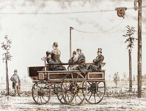 1882年無(wú)軌電車