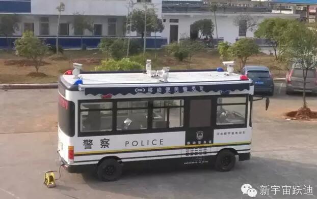 躍迪移動警務(wù)室執(zhí)勤于永州站—提高治安防控體系