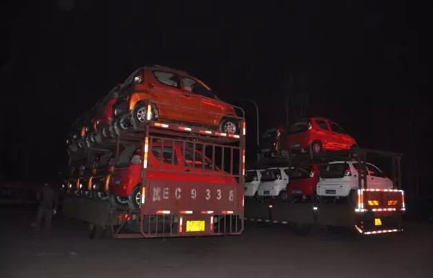 躍迪電動汽車批量發(fā)車山東——新年新氣象