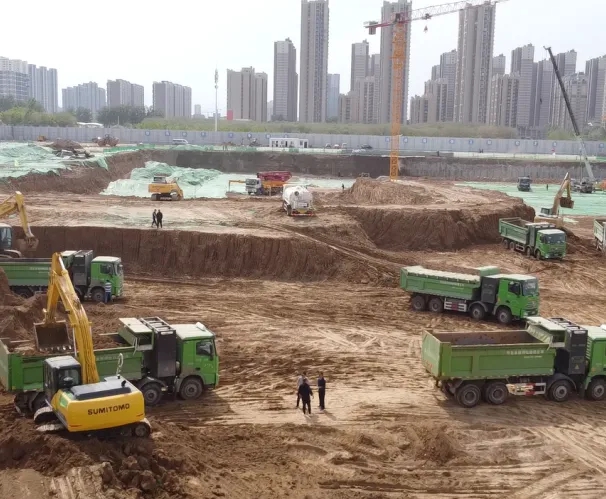 躍迪新能源渣土自卸車-開啟綠色運輸新時代